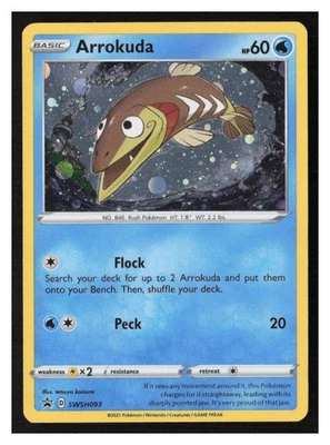 Arrokuda SWSH: Sword & Shield Promo Cards #SWSH093 Promo - Image 1 of 2