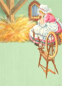 Anna Dzierzek - 20th Century Gouache, The Spinning Wheel - Picture 1 of 2