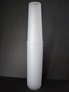 25 Disposable Heavy Duty Tall Plastic 24oz Cups , Sip Lids Great for Favors - Picture 1 of 6