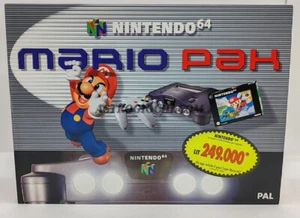 NINTENDO 64 MARIO PAK CONSOLE PAL GIG VERSION NEW IN BOX VERY GOOD CONDICTIONS - Picture 1 of 23