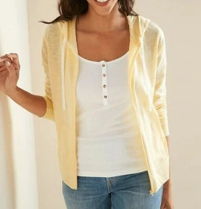 Old Navy Relaxed Lightweight Slub-Knit Full Zip Hoodie #ONW00-8 #15 - Picture 1 of 28