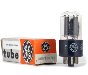 6SN7GTB/6SN7GT GE NOS CANADA Tube Röhre Lampe TSF Valvola Valve 진공관 真空管 电子管 - Picture 1 of 2