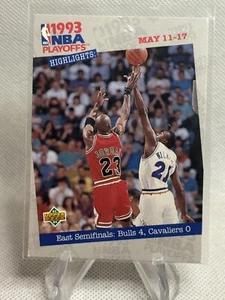 1993-94 Upper Deck #187 Michael Jordan/Gerald Wilkins Bulls - Picture 1 of 2