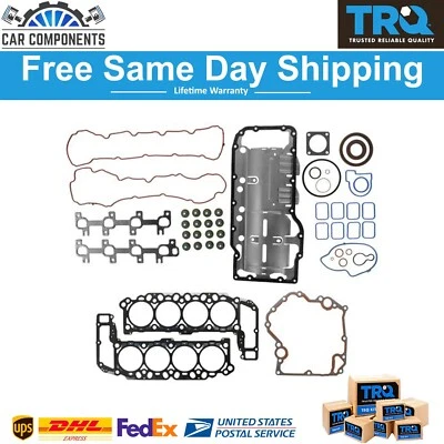 TRQ Engine Gasket Kit Set For 1999-2013 Chrysler Aspen Dodge Durango Ram Dakota - Image 1 of 4