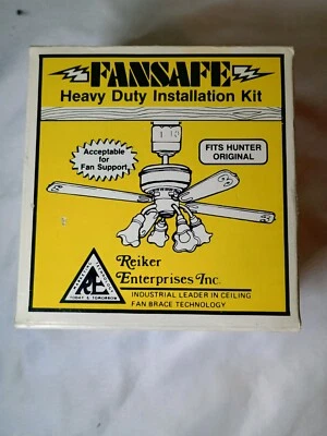 REIKER FanSafe Installation Kit 55500 - Ceiling Fan & Light Fixtures Earthquakes - Image 1 of 4