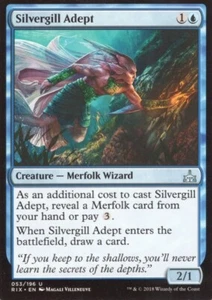 SILVERGILL ADEPT 053/196 RIVALS OF IXALAN MTG MAGIC NM - Bild 1 von 1