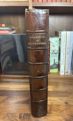 Pirate Captain Kidd, "A Compleat Collection of State-Tryals", Dated 1719 - Image 1 of 4