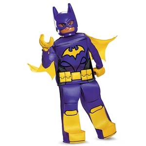NEW Costume GIRLS LEGO BAT GIRL DC BATMAN BATGIRL SIZE MEDIUM 7-8 - Picture 1 of 1