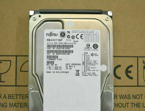 Fujitsu 147 GB,Internal,10025 RPM,3.5" (MAP3147NP) Hard Drive - Image 1 of 3