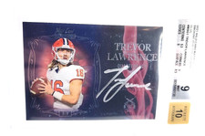 TREVOR LAWRENCE RC - 2021 Wild Card - Matte Black - Smoking Guns - Auto Blue 8/8