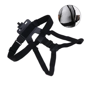 Mobile Phone Chest Mount Harness Strap Holder Clip for iPhone Samsung Adjustable - Picture 1 of 12