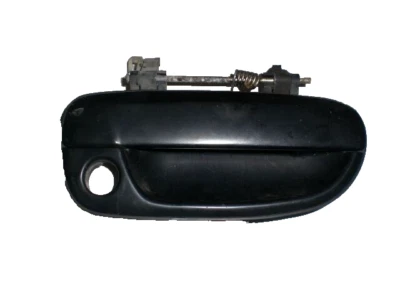 2000-05 Hyundai Accent Right Passenger Side Front Exterior Door Handle Black OEM - Image 1 of 2