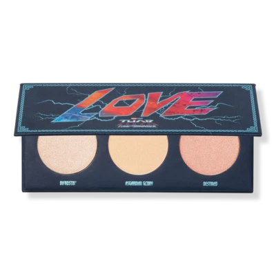 THOR LOVE & THUNDER 3 HIGHLIGHTER PALETTE U-PICK BRONZE OR PEACH MARVEL CONTOURS - Image 1 of 4