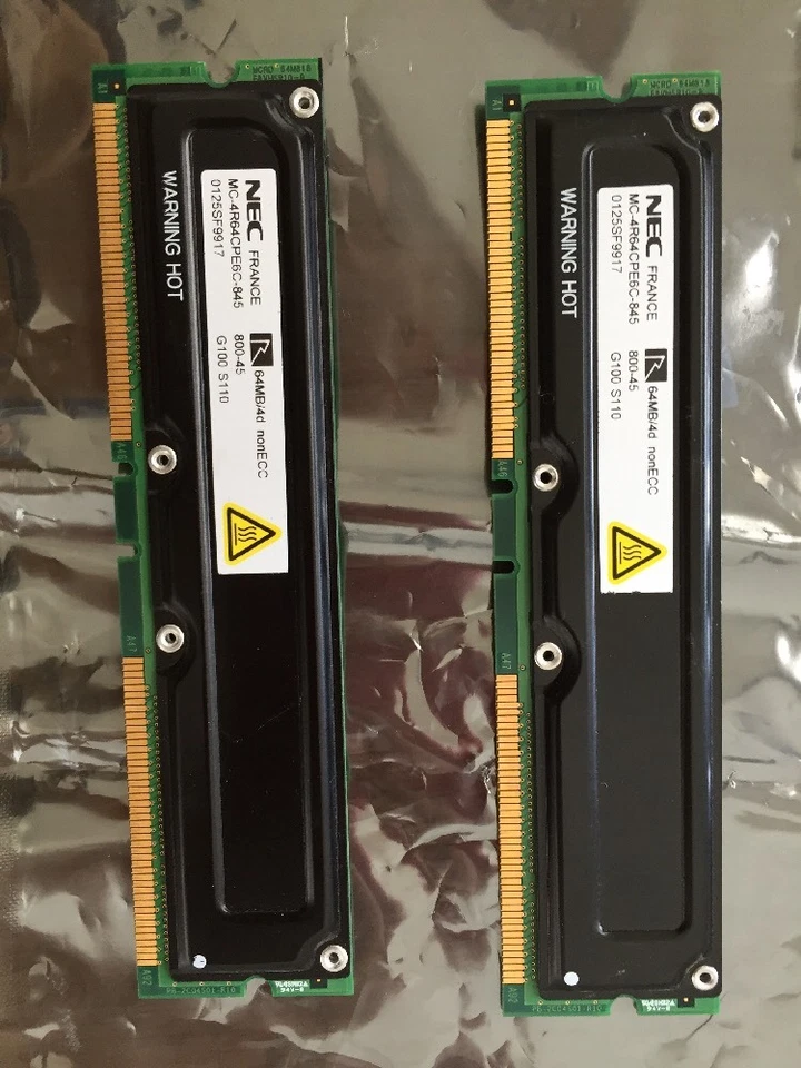 Mémoire Vive 64Mb Nec 800-45 Ram Pc Fixe C Neuf Garanti Windows Xp 7 8 64Mo - Image 1 of 1