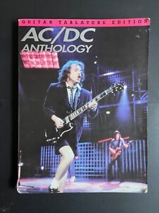 AC/DC ANTHOLOGY MUSIC BOOK GUITAR TABLATURE EDITION FROM 1991