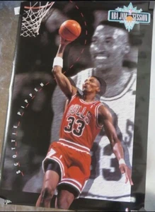 Scottie Pippen Poster ( JAM SESSION ) 1993 NOS Sealed Chicago Bulls RARE  - Picture 1 of 9