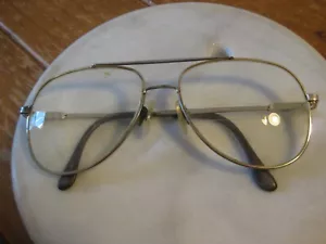 Vintage Aviator Style Bi-Focal Reading Glasses (1980s) 59 16 (Made In Japan) - Picture 1 of 16