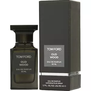 Tom Ford Oud Wood Eau De Parfum Perfume Spray 50 ml Sealed NEW 100% Authentic - Picture 1 of 1