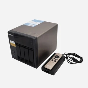 Qnap TS-453A 16GB Ram NAS 4bay NAS-Server Gehäuse Inkl. Netzteil - Bild 1 von 8