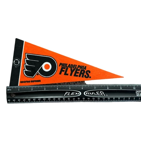 NHL Philadelphia Flyers Mini Pennants, 4" x 9" - 2007 by Rico - Made In USA Cover