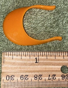 Barbie Doll Accessory - Orange Sun Visor Hat - Picture 1 of 3