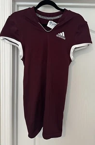 NEW Adidas Football Under Shirt Men's Large Maroon - Picture 1 of 4