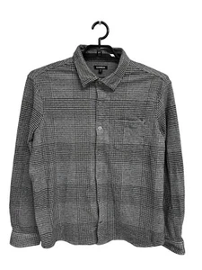 Express Men's Flannel shirt houndstooth collared long sleeve size XL - Picture 1 of 12