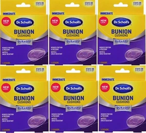 Dr Scholls BUNION Cushions DURAGEL 5 ct ( 6 pack ) - Picture 1 of 1