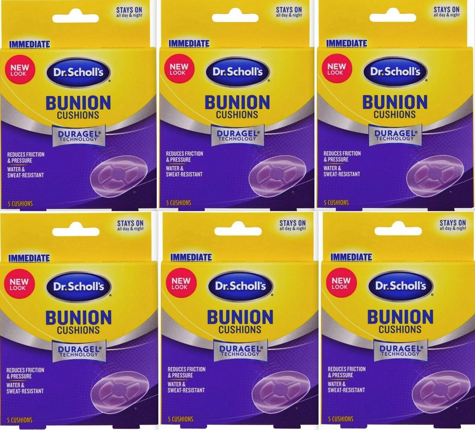 Cojines Dr Scholls BUNION DURAGEL 5 ct (paquete de 6) Foto 1 de 1