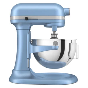 New KitchenAid 5.5 Quart Bowl-Lift Stand Mixer KSM55SJSXVB Blue Velvet - Picture 1 of 5