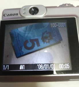 Canon PowerShot A540 6.0mp Digital Camera 4X Zoom Tested Works perfectly - Picture 1 of 4