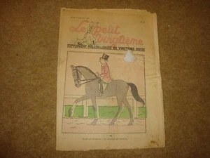 1938 Le Petit Vingtieme with Jo Zette & Jocko in colour - Imagen 1 de 4