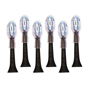 6x Philips Sonicare DiamondClean Smart G3 Zahnfleischpflege Bürstenköpfe | Schwarz | Ohne Karton - Bild 1 von 2