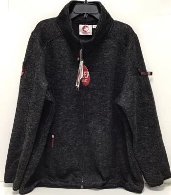Chaqueta CANADA WEATHER GEAR Cremallera Completa Vellón Brezo Negra Para Mujer Talla 3X Foto 1 de 3