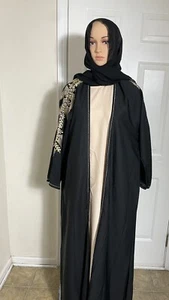 Abaya Dubai musulmán mujer abaya islámico vestido mujer ropa hijab caftán - Imagen 1 de 4