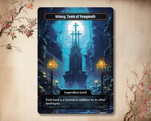 Urborg, Tomb of Yawgmoth - High Quality Alternative Custom Art [Full Art] - Imagen 1 de 1