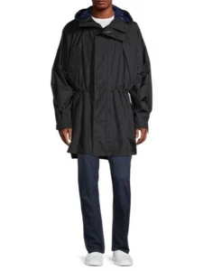 Authentic Moncler Grenoble Fiernaz Hooded Charcoal Jacket Coat Size 5 XXL - Picture 1 of 3