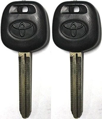 2 New Toyota / Scion TOY44D Dot Transponder Key Blank WITH LOGO  USA Seller A+++ - Image 1 of 3
