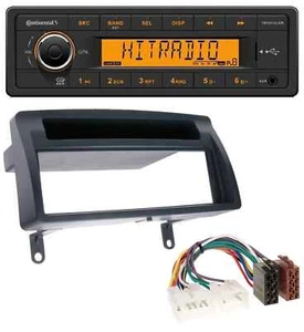 Continental 1DIN USB AUX MP3 Autoradio für Toyota Corolla E12 2003-2008 dunkelgr - Bild 1 von 5