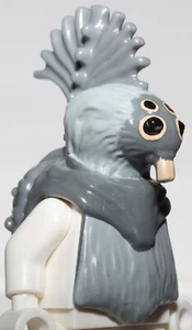 Lego Star Wars Minifig Grigio Bluastro Scuro Testa Modificata Talz Thi Sen - Foto 1 di 3