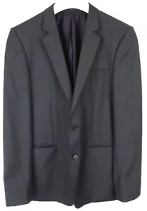 HUGO BOSS Black Label Francis4/Stand2 Blazer Men's US 38L Wool Melange Lined - Picture 1 of 13