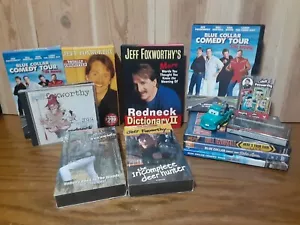 Blue Collar Comedy Tour / Jeff Foxworthy DVD VHS Media Lot - Foto 1 di 5