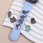 Cat Watchband Decors Frog Metal Nails Watchband Charms for For Apple