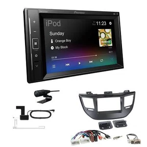 Pioneer Autoradio Bluetooth DAB Apple Android für Hyundai Tucson ab 2015 schwarz - Bild 1 von 5