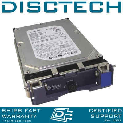 Sun 3rd Party Compatible XTASC1NC146G10K SCSI Hard Drives - Image 1 of 3
