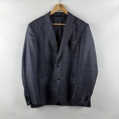 Tombolini Loro Piana Blazer 男式 52 码 L-XL 羊毛 43% 真丝 32% 25% 亚麻 — 第 1/4 张图片