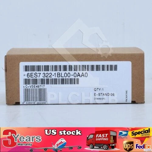Nuevo Siemens 6ES7322-1BL00-0AA0 6ES7 322-1BL00-0AA0 SIMATIC S7-300 Salida digital Foto 1 de 4