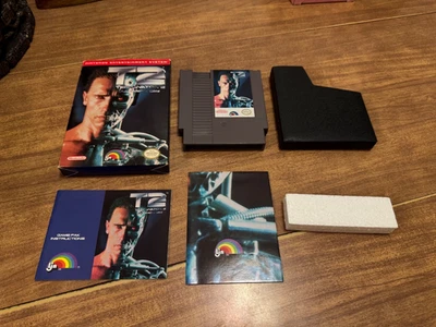 Terminator 2 (Nintendo NES) T2 CIB complete movie video game nice shape L@@K - Image 1 of 4