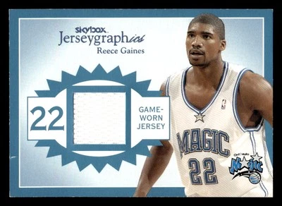 2003-04 Fleer #J-RG Reece Gaines Basketball UNC - Image 1 of 2