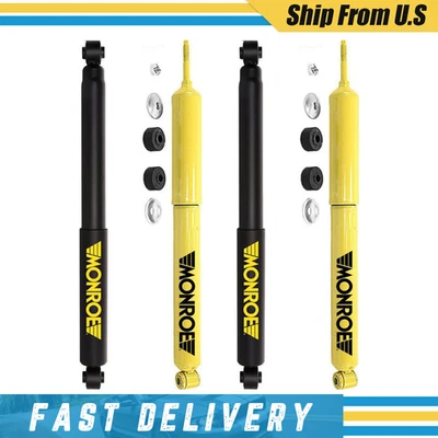 4 Amortiguadores delanteros traseros Monroe para Dodge Ram 3500 1994-1997 1998 1999 2000 2001 2002 Foto 1 de 4